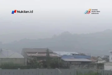 Kabut asap yang terlihat di langit Takengon, Kabupaten Aceh Tengah, Kamis 15 Oktober 2026.(Foto: RRI/Fitra J)