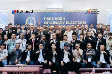 Sebanyak 33 anggota PSSI Aceh menyampaikan pernyataan sikap kepada PSSI Pusat untuk mempertanyakan kejelasan hasil Kongres Pemilihan PSSI Aceh yang berlangsung di Sigli, Kabupaten Pidie, pada 3 Oktober 2026. (FOTO: FOR NUKILAN)