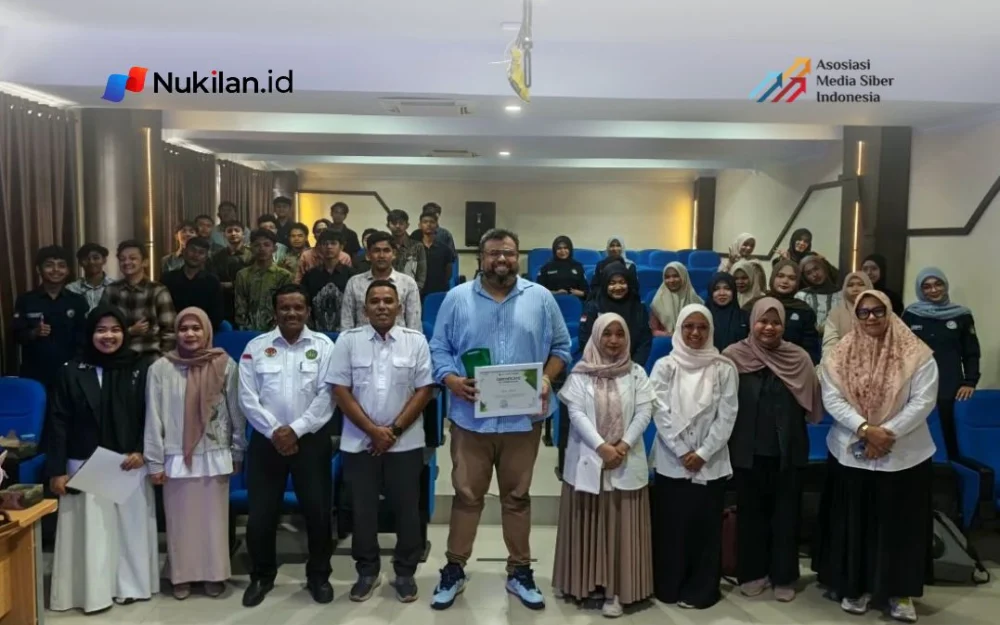 Program Studi Ilmu Politik, Fakultas Ilmu Sosial dan Ilmu Pemerintahan (FISIP), UIN Ar-Raniry Banda Aceh, bekerja sama dengan Refugee Research Centre (RRC) UIN Ar-Raniry menyelenggarakan International Guest Lecture dengan menghadirkan Abrar Ahmad sebagai narasumber. (Foto: For Nukilan)
