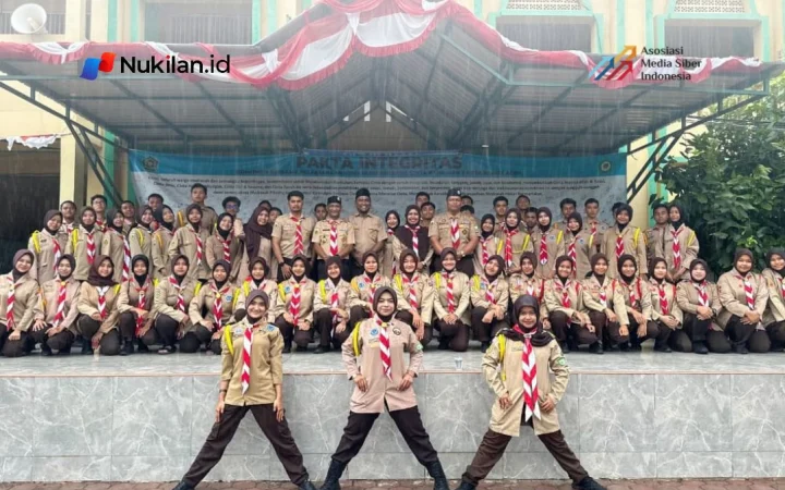 Pramuka MAN 2 Banda Aceh menyelenggarakan Upacara Gelar Senja sekaligus Temu Ramah Pramuka se-Kota Banda Aceh dan Kabupaten Aceh Besar pada Minggu, 25 Oktober 2026. (Foto: For Nukilan)