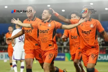 Chavez melakukan selebrasi usai mencetak gol ke gawang PSGC Cimahi dalam laga lanjutan Liga 2 Pegadaian Championship 2026/27 di Stadion H Dhimurthala Banda Aceh. Laga ini dimenangkan Persiraja dengan skor 2-1. (Foto: MO Persiraja Banda Aceh)