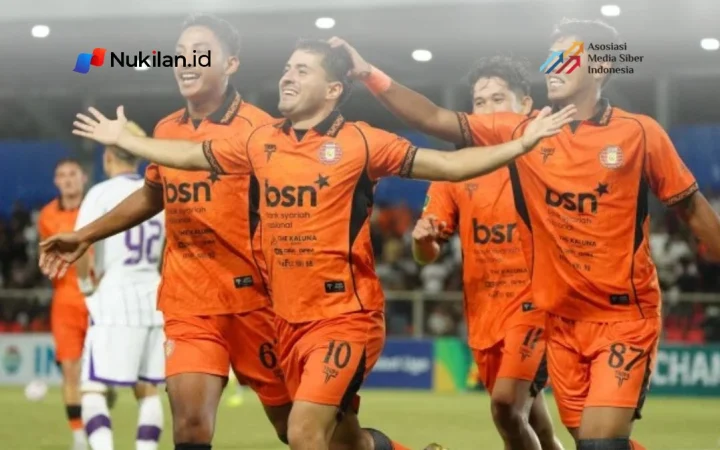 Chavez melakukan selebrasi usai mencetak gol ke gawang PSGC Cimahi dalam laga lanjutan Liga 2 Pegadaian Championship 2026/27 di Stadion H Dhimurthala Banda Aceh. Laga ini dimenangkan Persiraja dengan skor 2-1. (Foto: MO Persiraja Banda Aceh)