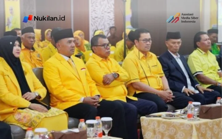 Bupati Aceh Tengah, Drs. Haili Yoga, M.Si., menghadiri pembukaan Musyawarah Daerah (Musda) XI Partai Golongan Karya (Golkar) Kabupaten Aceh Tengah yang berlangsung di Hotel Grand Bayu Hill Takengon, Sabtu (10/10/2026). (FOTO: HUMAS AT)