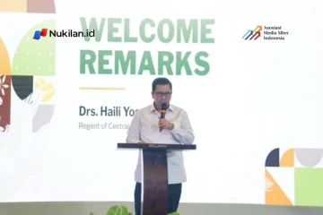 Bupati Aceh Tengah, Drs. Haili Yoga, M.Si., menghadiri Master Trainer National Meeting 2026 yang diselenggarakan Sustainable Coffee Platform of Indonesia (SCOPI) bersama The International Islamic Trade Finance Corporation (ITFC) di Hotel Grand Mutiara, Kecamatan Berastagi, Kabupaten Karo, Sumatera Utara, Selasa (20/10/2026). (FOTO: HUMAS AT)
