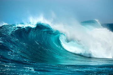 Ilustrasi gelombang tinggi. (Foto: Shutterstock)