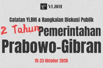 Konferensi pers YLBHI 2 Tahun Pemerintahan Prabowo-Gibran. (Foto: Dok YLBHI)