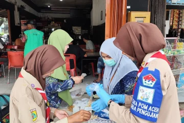 BBPOM Aceh temukan kopi ilegal dan jamu mengandung bahan kimia obat di Banda Aceh. (Foto: Dok BBPOM Aceh)