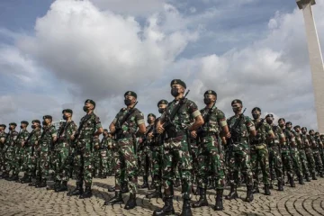 Ilustrasi - Prajurit TNI AD. ( Foto: Antara/Aprilio Akbar)